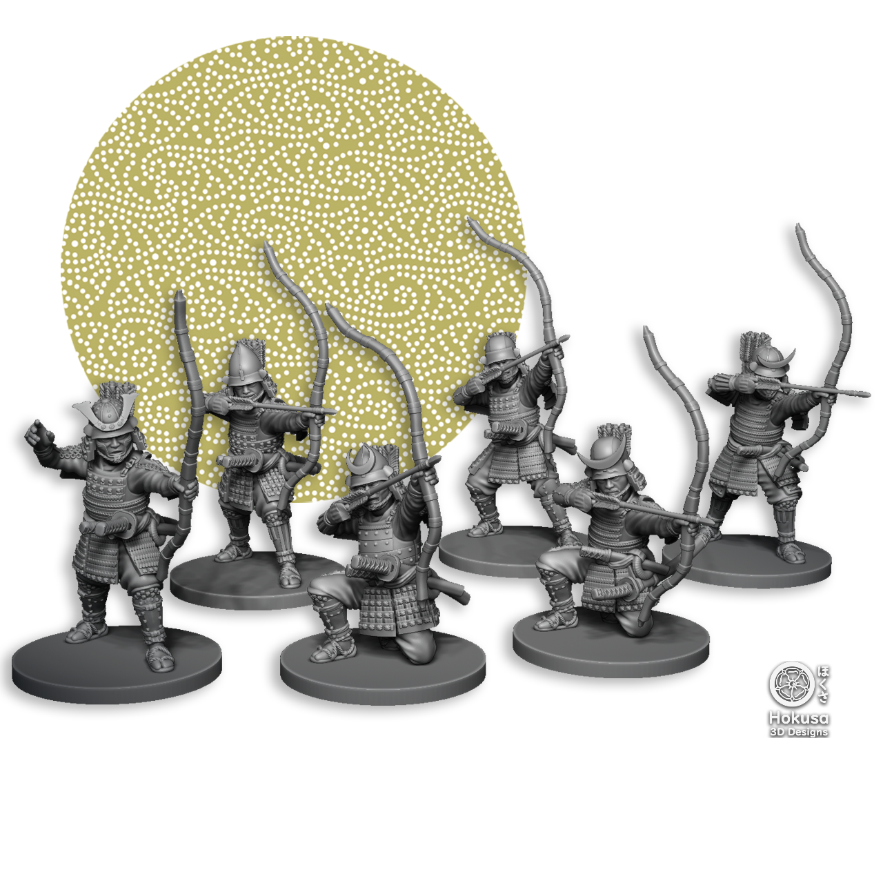 Samurai infantry with Yumi